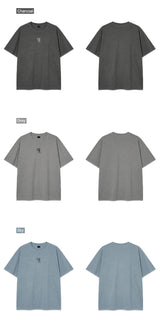 NTE モノグラム ピグメントダイド ショートスリーブ Tシャツ(3color)