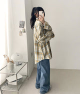 コエルライトウォッシングセミブーツカットデニムパンツ