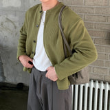 One Knitted Round Cardigan