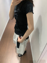 エッセンシャルバンディングバミューダパンツ (4color)