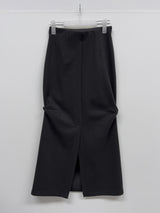 [FW/Hidden Banding] Shirring Mermaid Long Skirt