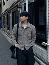 Add suede tracker jacket