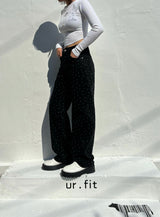 FLOWER DOT DENIM PANTS code 23001