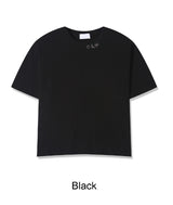 ケニードローイング刺繍半袖Tシャツ