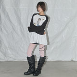 Pony Star Long Sleeve (Black) F25QB095