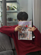 ASCLO クリーンヘアリーラウンドニット (5色)
