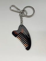 Mini heart brush key ring (5color)