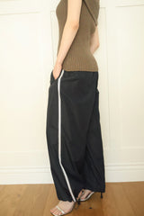  Side line track pants (navy)