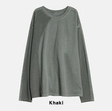 Looney waffle color matching long sleeve