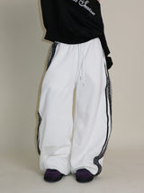 Ad-Wool レーストラックスウェットパンツ
