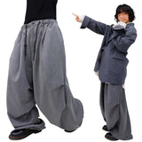Real Wide Two-Tuck Slacks