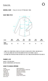 DRAPE COLLAR BLOUSE (BLACK)