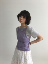 YWD LAYERED SLEEVELESS (5color)