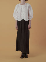 Antique garden blouse