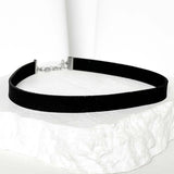 Fabric choker necklace