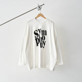 NCB シンフォニーオーバーサイズロングスリーブTシャツ