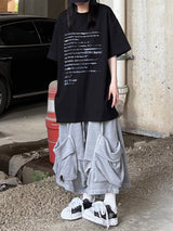 text tenta oversized t-shirt