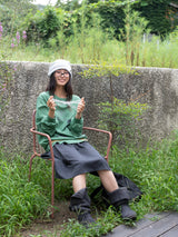JUMP LONG SLEEVE T (GRASS GREEN)