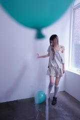 ブルーム フリル ショーツ(Beige Gray)