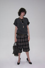 That's neat - Heather Grey Roll-Sleeve Knit Waistcoat