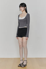 RUBY HOOK SHORTS (SS ver.) black