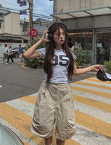 95 ステッチスリムTシャツ