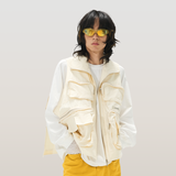 RELABEL 23AW シルエットデコンストラクテッドダブルゲートチョッキ