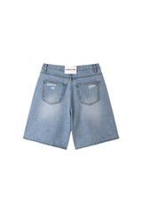 BERMUDA VINTAGE WASHING DENIM