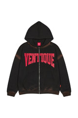 VENTIQUE VTQ 起毛フード付きジップアップ 3カラー