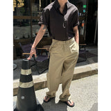 [S/S] Belt cotton wide pants (3color)