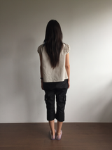 French puff blouse (3color)
