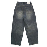 Wad wide denim pants