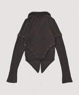 4WAY BUTTON KNIT SHIRT