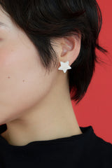 star pearl earring