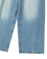 25FW ウォッシュドワイドデニムパンツ