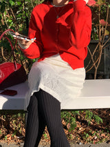 [MADE] Stones round cardigan