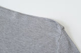 RS Boat Neck Slim Rib Long Sleeve T-shirt (4color)
