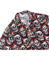 BN Fire Skull Shirt (Red)