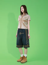 CROSS PATCH HOODIE (BEIGE)