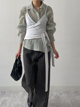 Ever See-through Two-way Loose Fit Shirt