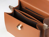 LAZEL MINI ショルダーレザーバッグ / Tan Brown