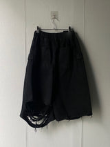 レイヤースティッチバミューダパンツ