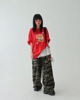 I Love Coloring Camo Jogger & Wide Pants