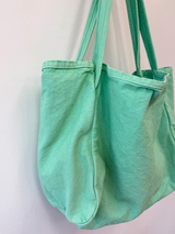 pastel canvas washing bag