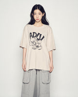 25FW ADLV PIGGYBACK SHORT SLEEVE T-SHIRT ESSENTIAL BEIGE