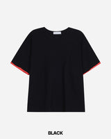 ニアレイヤードショートスリーブTシャツ