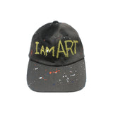 I AM ART ボールキャップ (イエロー)