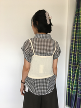 Dolman check shirt (4color)