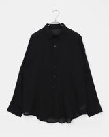 Ennie loose fit gauze see-through shirt