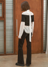 OFFSHOULDER LAYERED TOP_ BLACK